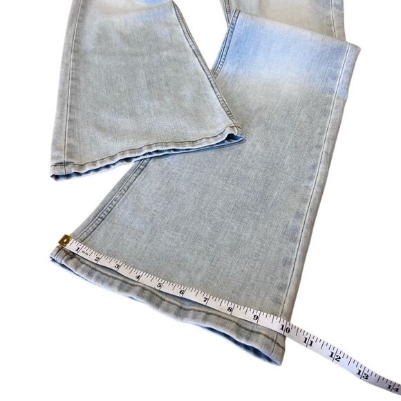 Aeropostale high rise flare Distressed Women's Jeans Size 8 - Picture 16 of 16